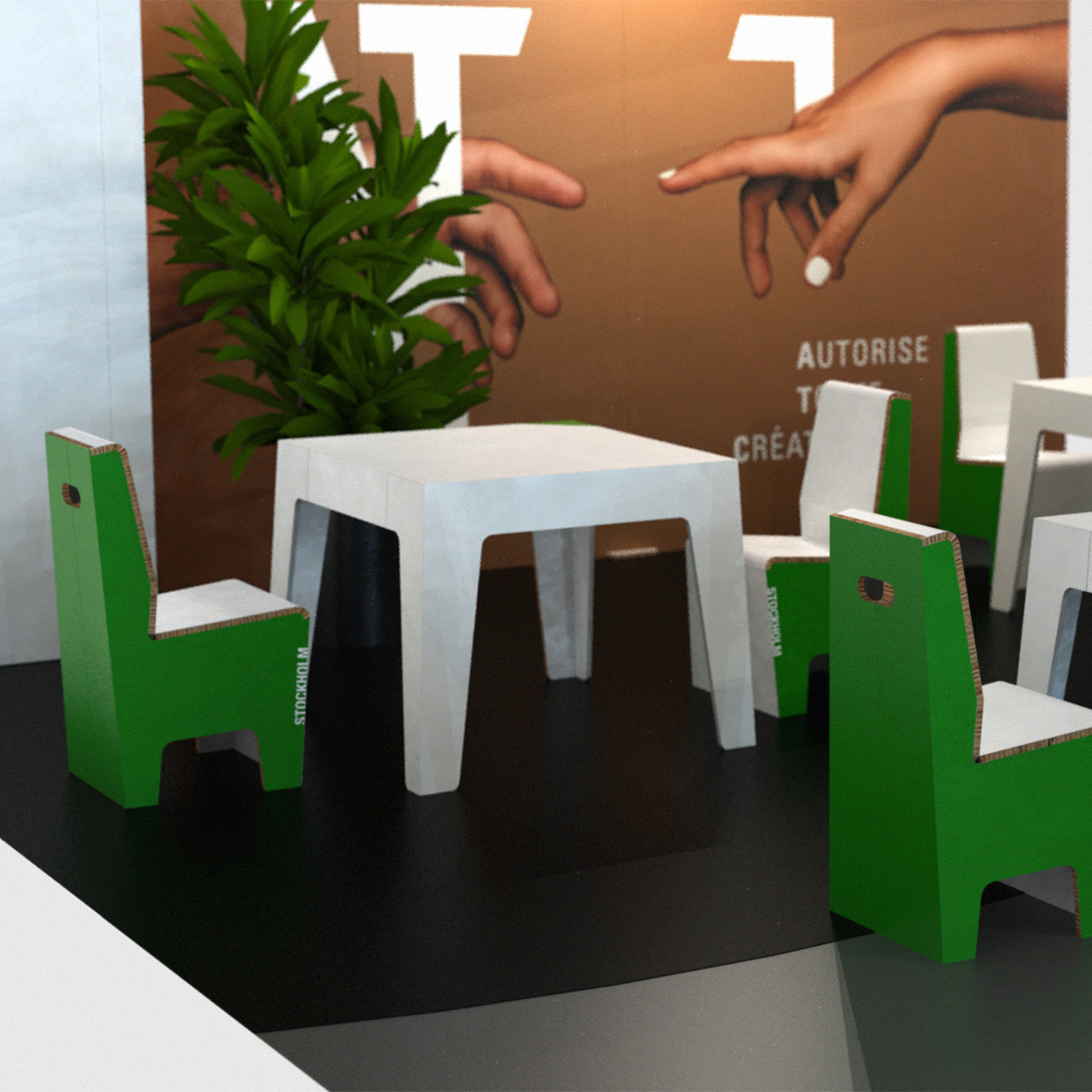 Image showcasing Table de reception - ATC Groupe