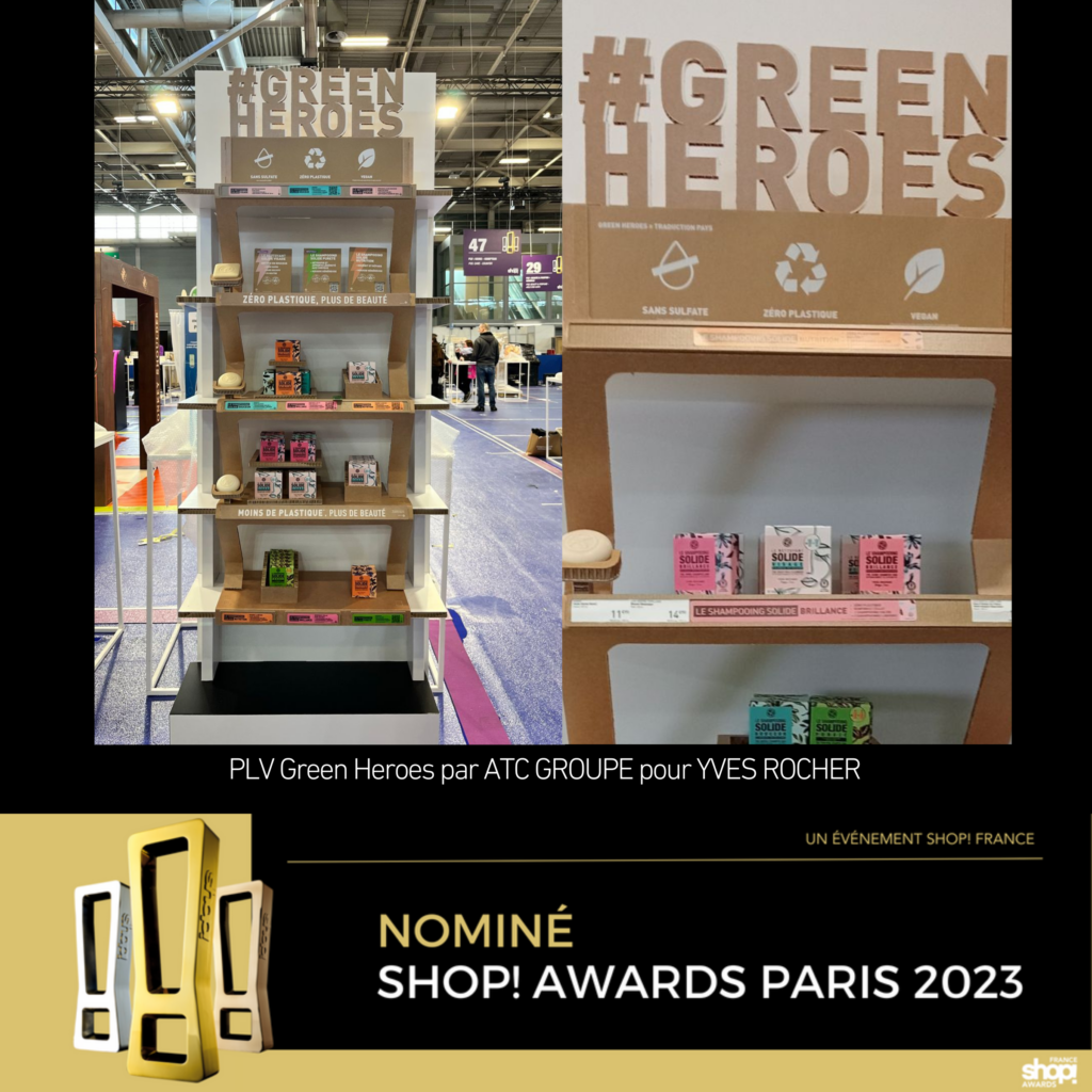 ATC Groupe nominé aux Shop Awards Paris